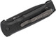 Benchmade Casbah AUTO Folding Knife - 3.4" Black S30V Drop Point Blade, Black Textured Grivory Handles