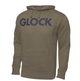 Glock Traditional Hoodie - 80/20 Blend,  Glock Logo, Olive Green