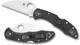 Spyderco Delica 4 Wharncliffe Folding Knife - 2.875" VG10 Satin Plain Blade