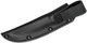 Spyderco Bow River Fixed Blade Knife - 4.4" 8Cr13MoV Blade, Black/Gray G10 Handles, Leather Sheath