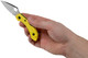 Spyderco Dragonfly 2 Salt Folding Knife - 2.25" H1 Satin Plain Blade, Yellow FRN Handles