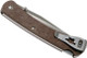 Buck 110 Slim Pro Folding Hunter - 3.75" S30V Plain Blade, Brown Micarta Handles, Deep Carry Pocket Clip