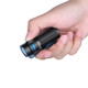 Olight Baton 3 Rechargeable Flashlight - 1200 Lumens, 166 Meter Beam, Black