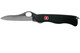 Victorinox Swiss Army Sentinel Clip -  Black - One Hand Opening Non-Serrated Blade, Tweezers and Toothpick