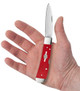 Case Tribal Lock Red G10 - 3" Spear Point Blade, Smooth Red G10 Handle
