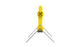 Caldwell AR500 33% Prepper Popper Auto Reset Steel Target - Yellow