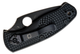 Spyderco Persistence Lightweight Folding Knife - 2.77" SpyderEdge Black Blade, Black FRN Handles