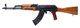 RILEY DEFENSE INC RAK101 RAK-47 Classical 7.62x39mm 16.25" 30+1 Black Oxide Stained Teak Wood Stock