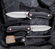 CIVIVI Elementum Fixed Blade Knife - 3.98" 10Cr15CoMoV Satin Blade, Contoured Black G10 Handles, Leather Sheath