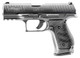 Walther Arms 2830019 PPQ M2 Q4 9mm Luger Caliber with 4" Barrel, 15+1 Capacity, Black Finish Steel Picatinny Rail/Beavertail Frame, Serrated Matte Black Tenifer Steel Slide & Polymer Grip