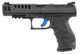 Walther Arms 2846926 PPQ M2 Q5 Match 9mm Luger Caliber with 5" Barrel, 15+1 Capacity, Black Finish Polymer Picatinny Rail Frame, Serrated/Optic Cut Matte Black Tenifer Steel Ported Slide & Finger Groove Interchangeable Backstrap Grip