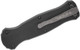 Benchmade Infidel 3300BK OTF Knife - 3.95" D2 Black Double Edge Dagger, Black Aluminum
