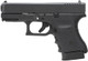 Glock PH3050201 G30S Subcompact 45 ACP Caliber with 3.78" Barrel, 10+1 Capacity, Overall Black Finish Picatinny Rail Frame, Serrated Slim Steel Slide, Finger Grooved Rough Texture Polymer Grip & Fixed Sights