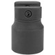 Midwest Industries Stock Tube with Buffer Tube Adaptor - Black, Fits Picatinny Rail