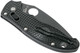 Spyderco Manix 2 Lightweight Folding Knife - 3.37" CTS-BD1 Black Plain Blade, Black FRCP Handles