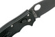 Spyderco Manix 2 Lightweight Folding Knife - 3.37" CTS-BD1 Black Plain Blade, Black FRCP Handles