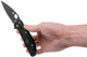 Spyderco Manix 2 Lightweight Folding Knife - 3.37" CTS-BD1 Black Plain Blade, Black FRCP Handles