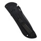 Benchmade AUTO Stryker Folding Knife - 3.6" Black Combo Tanto Blade, Aluminum Handles - 9101SBK