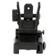 UTG Super Slim Flip-Up Rear Sight - Low Profile, Fits Picatinny, Black Finish