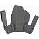 BlackPoint Tactical Mini Wing IWB Holster - Fits Springfield Hellcat, Right Hand, Black Kydex, 15 Degree Cant