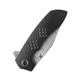 Kansept Knives Entity Flipper Knife - 3.52" Damascus Clip Point Blade, Black Stonewashed Titanium Handles - K1036B3