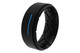 Groove Life Zeus Step American Hero Ring w/ Anti-stretch™ Technology -  Blue Line Midnight Black
