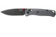 Benchmade Bugout AXIS Folding Knife - 3.24" M390 Black Cerakote Plain Blade, Machined Aluminum Handles - 535BK-4