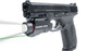 Crimson Trace CMR-207G Rail Master Pro Light/Green Laser - Tactical Weapon Light, Fits M1913 Rails, Matte Black Finish