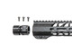 Battle Arms Development Workhorse 15" MLOK Handguard - Free-Float, Fits AR Rifles, Black