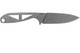 Bradford Knives G-Becker Fixed Blade Neck Knife - 2.875" Elmax Stonewash Drop Point Blade, Skeletonized Handle, Kydex Sheath