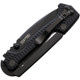Cold Steel 58SQ-BKBK Demko AD-15 Scorpion Lock Folding Knife - 3.68" S35VN Black Drop Point Blade, Black G10 Handles