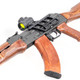 RS Regulate AK-303M Full Length Lower Modular Side Mount - Fits AKM Type Rifles, Matte Black Finish