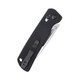 Kizer Escort Clutch Lock Folding Knife - 3.31" 20CV Stonewash Blade, Black Aluminum Handles