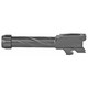 Rival Arms, Match Grade Drop-In Threaded Barrel For Gen 3/4 Glock 43, 9MM, 1:10" twist, Graphite Physical Vapor Deposition (PVD) Finish