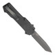 SIG Compound Tactical OTF - 3.5" Tanto Blade - Grey Cerakote Finish, Solid Black G10 Frame