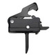 Rise Armament RAVE-PCC Flat Trigger - Black Nitride Finish, Includes Anti-Walk Pins