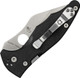 Spyderco Yojimbo 2 Folding Knife - 3.2" S30V Satin Plain Blade, Black G10 Handles - C85GP2