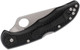 Spyderco Delica 4 - 2.875" VG10 Satin Plain Blade, Black FRN Handles - C11FPBK