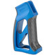 Fortis Manufacturing TORQUE Pistol Grip -  Anodized Blue Finish with Carbon Fiber Insert