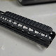 Aim Sports KMRS3 15 Slot KeyMod Picatinny Rail Panel - Black Anodized 6061-T6 Aluminum