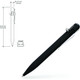 Bastion Gear Bolt Action Pen Aluminum - Black