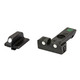 Meprolight Tru-Dot Adjustable Sights for the Ruger GP100 and Super Redhawk - Green Tritium