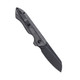 Kizer Knives Guru Folding Knife - 2.97" 154CM Sheepsfoot Blade, Black Micarta Handles - V3504C1