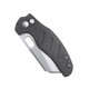 Kizer Knives Mini Sheepdog Button Lock Folding Knife - 2.61" 154CM Stonewash Sheepsfoot Blade, Black Richlite Handles