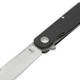 Terrain 365 Otter Flip-AT Carbon Fiber Flipper Folding Knife - 3.0" Terravantium Blade, Carbon Fiber Handles