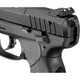 Ruger SR22 .22 LR Rimfire Tactical Pistol - 3.50" Satin Steel Threaded Barrel, Black Anodized Serrated/Aluminum Slide, Black Polymer Frame w/Picatinny Rail Frame, Black Polymer Grips