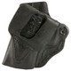 DeSantis Gunhide Mini Scabbard Belt Holster - Fits SR22/P22, Right Hand, Black Leather
