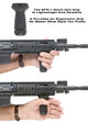 GG&G AR-15 Short Forward Vertical Grip - Fits Picatinny, Short, Fits AR-15, Black
