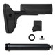 Reptilia RECC-E Rifle Stock - Fits AR Buffer Tube, Black, Includes Receiver Extension