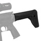 Reptilia RECC-E Rifle Stock - Fits AR Buffer Tube, Black, Includes Receiver Extension